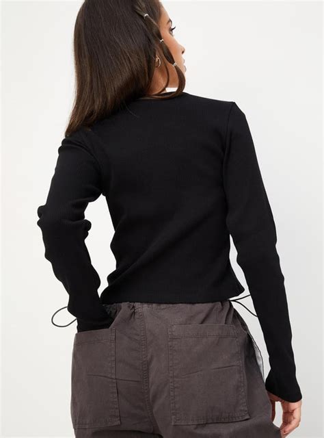 Buy Girls Rib Knit Cut-Out Top Online at just Rs. 499.0 - 1000013783125 ...