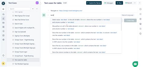 Image result for Java Test Table