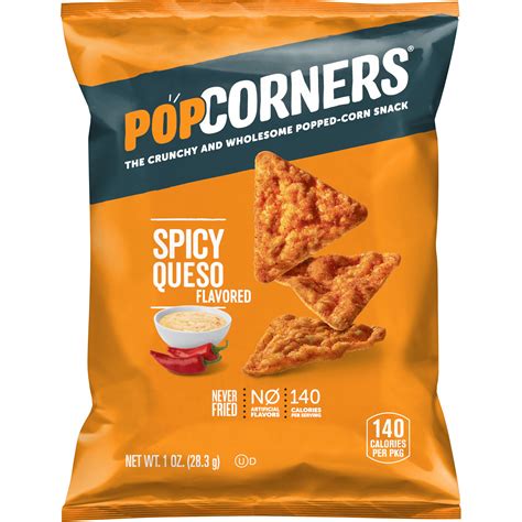 PopCorners, Spicy Queso Flavored, Popped-Corn Snack - SmartLabel™
