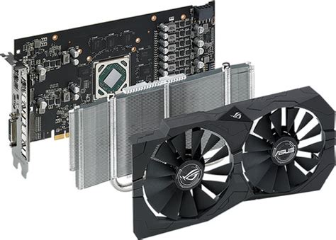 ASUS ROG Strix Radeon RX 560 GDDR5 4 GB AMD/ATI Chipset 128 bit 1199 ...