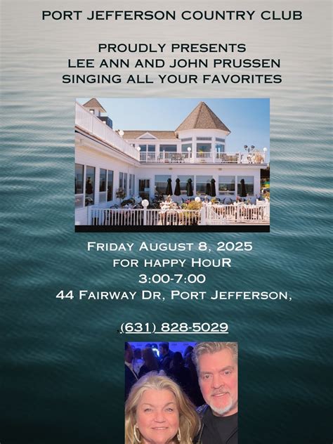 Lee Ann & John The Prussens Happy Hour , Port Jefferson Country Club, 8 ...