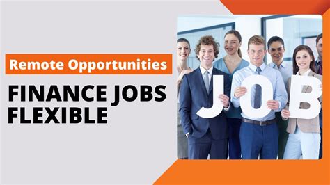 Flexible Finance Jobs: Remote Opportunities for Financial Professionals ...