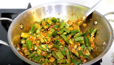 Bhindi Cha Thecha Recipe | Bhindi Ka Thecha Recipe | How to make Bhindi ...