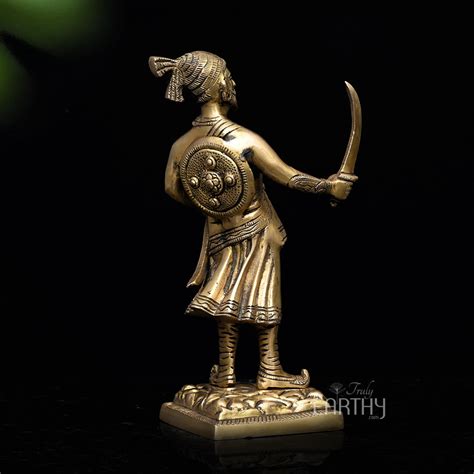 Chhatrapati Shivaji Maharaj - The Fearless Maratha Warrior | Brass Sta ...