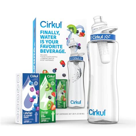Cirkul 32-fl oz Plastic Clear Cup Set of: 1 in the Water Bottles & Mugs ...