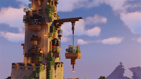 Watchtower Castle Build Minecraft 的图像结果