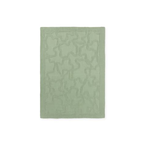 Reversible baby blanket in Nilo Kaos mist | TOUS