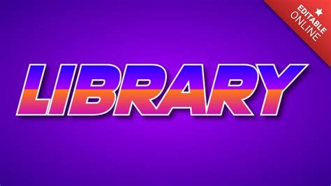 Image result for Library Effects