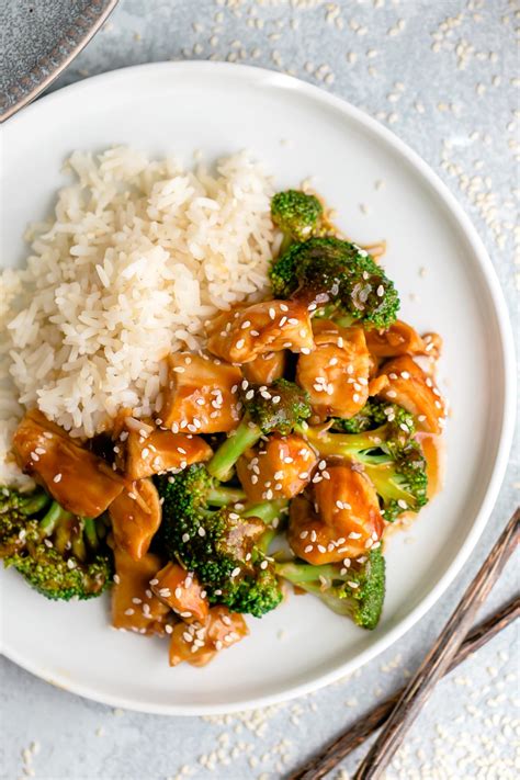 Healthy Sesame Chicken | Andie Mitchell