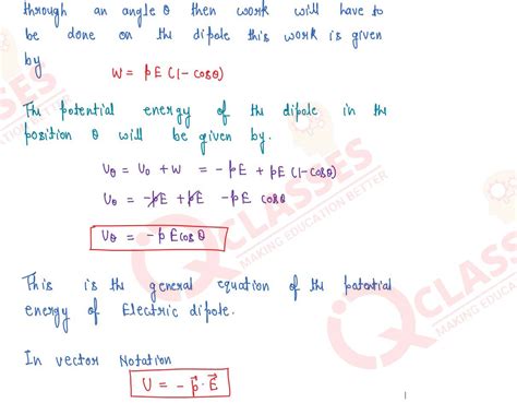 Class 12 ISC Physics Chapter Electric Potential