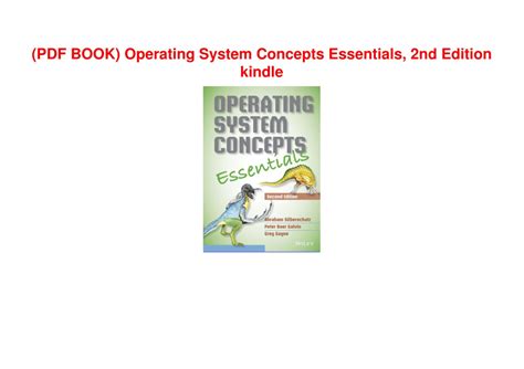 Image result for Operating Systems Concepts Essentials