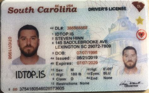 South Carolina Fake ID | Buy Scannable Fake IDs | IDTop