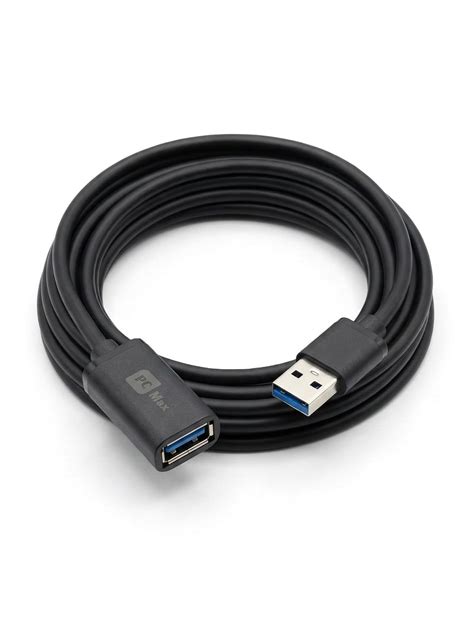 PC MAX SuperSpeed USB 3.0 Male to Female Extension Cable (5 Meter ...