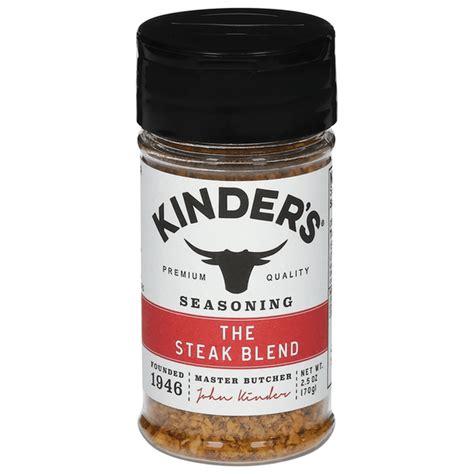 Kinder's Seasoning, The Steak Blend (2.5 oz) Delivery or Pickup Near Me ...