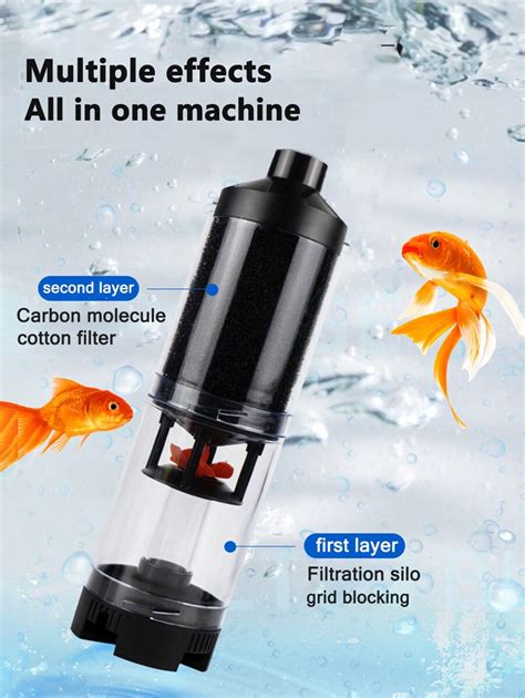 Aquarium Fish Feces Collector Fish Poop Separator Filter Fish Manure ...