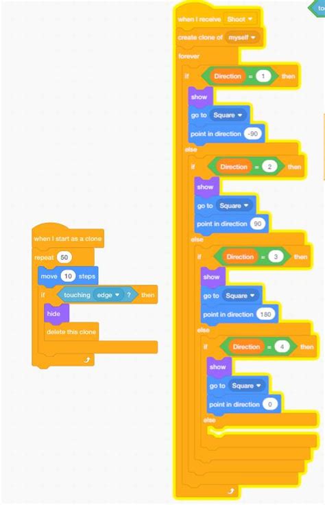 Image result for Scratch Bullet Code