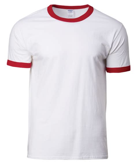 Gildan Premium Cotton Adult Ringer T-Shirt 76600 - 075 | Freemiums