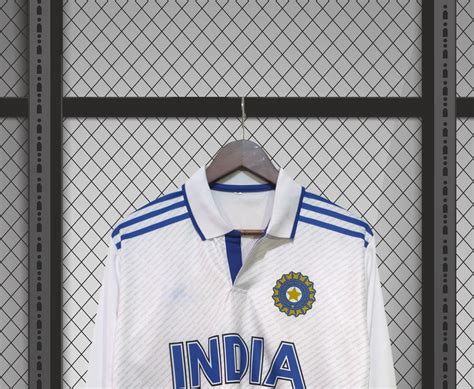 🇮🇳 Indian Cricket Team – Test Jersey (Customized & Signature Edition ...