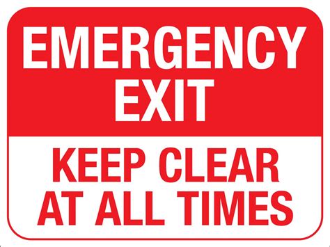Exit Signage Australia | Emergency Exit Signs – New Signs