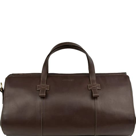 Hidesign Leather 46 cms BRN Travel Duffle (HIDESIGN Duffle Bag Brunel ...