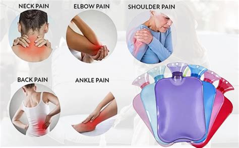 Force24 Hot Water Bag for Pain Relief - Heating Pad for Shoulder, Back ...