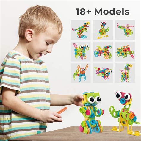 Buy STEM Toys KIT 147 PCS | Educational Construction Set + 34 Models ...
