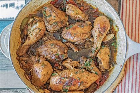 Dominican Pollo Guisado: Stewed Chicken with Soy Sauce & Sugar ...