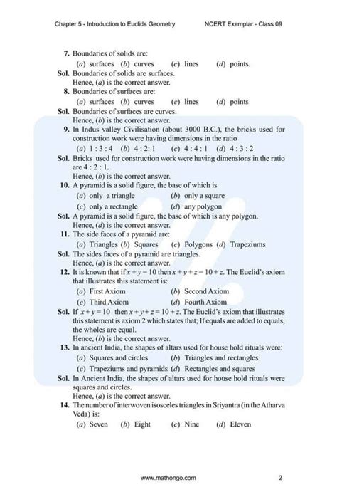 Class 9 Maths Chapter 5 3 Questions 的图像结果