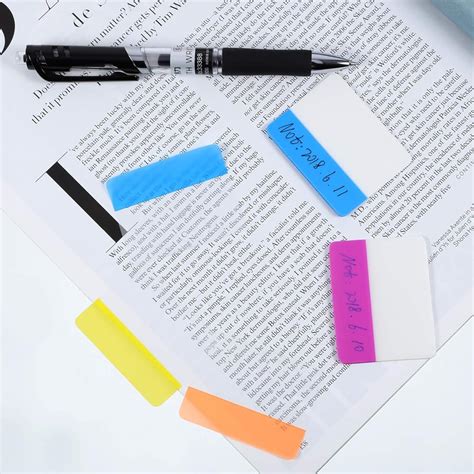 JOVITEC 400 Pieces Tabs 2 Inch Sticky Index Tabs Writable India | Ubuy