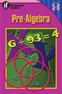 Pre-Algebra Homework Booklet, Grades 5-8: Buy Pre-Algebra Homework ...