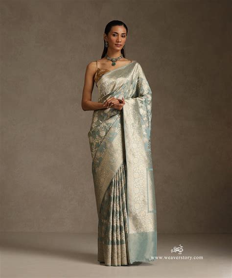 Kanak - Handwoven Tissue Sarees for Radiant Soirees – WeaverStory