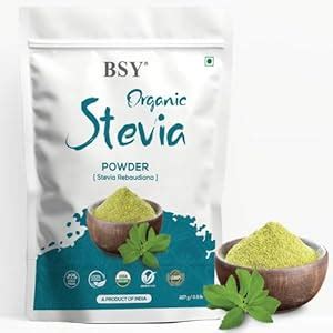 BSY Organic Stevia - 227 g (0.5 LB) I Natural Sweetner I Natural stevia ...