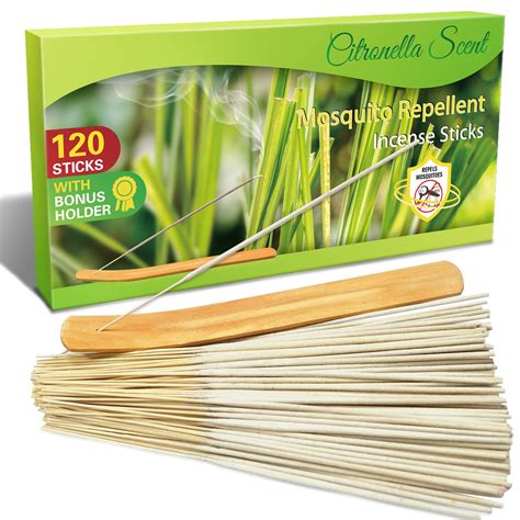 Buy SCENTORINI Citronella Incense Sticks, Lemongrass Incense Sticks and ...