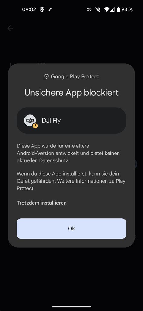 DJI Fly App Download und Installation