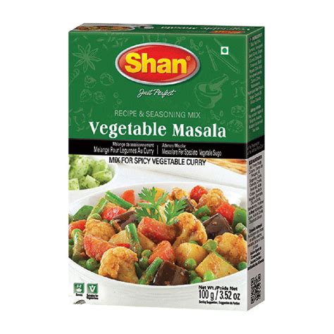 Shan Vegetable Curry Mix Masala, 3.53 oz ℮ 100 g : Amazon.in: Grocery ...