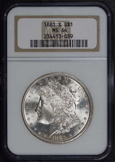 1881-S Morgan Dollar NGC MS-64 | Northern Nevada Coin