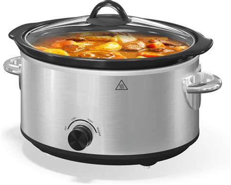 HEYNEMO 4 Quart Slow Cooker, Small Slow Cooker with India | Ubuy
