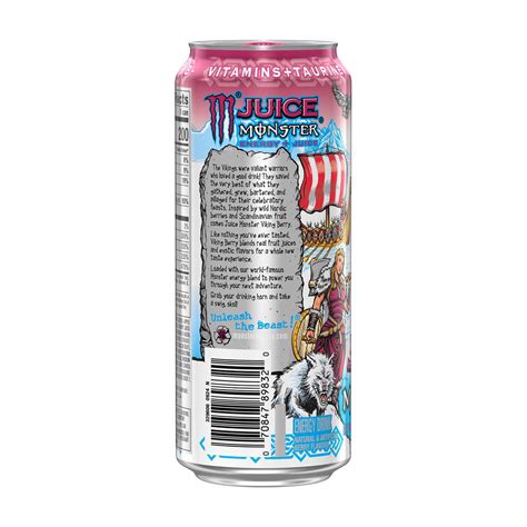 Buy Monster Juice Energy Drink, Viking Berry, 16 fl oz from Dollar ...