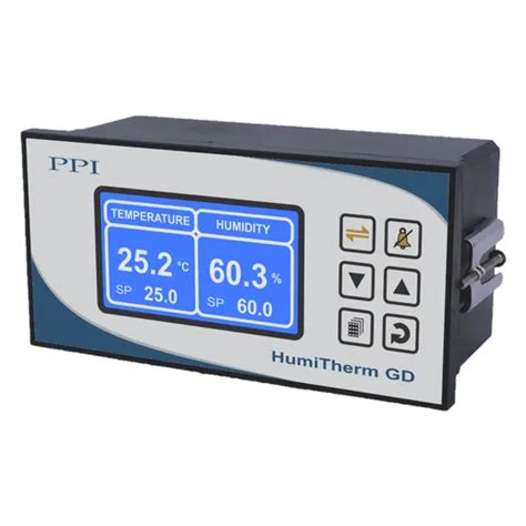 Controllers with Data Logging - Temperature + Humidity (%RH) Controller ...