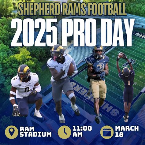 Shepherd Football Schedule