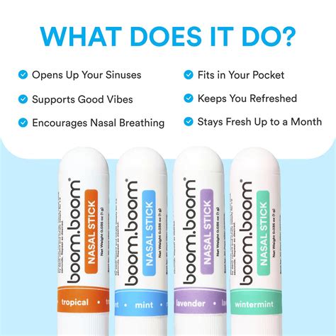 Nasal Sticks | BoomBoom Naturals