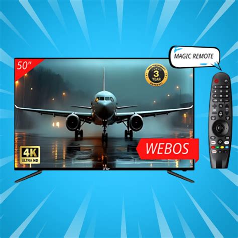 iAir - 50 Inch 4K Ultra HD Smart LED TV | WebOS TV – iAir.in