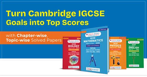 Latest IGCSE Books | Chapterwise Solved Papers | For 2026 Exams - Buy ...