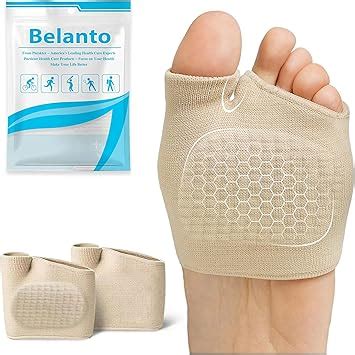 Buy Belanto Metatarsal Pad for Women and Men, 1 Pair Forefoot Pad for ...
