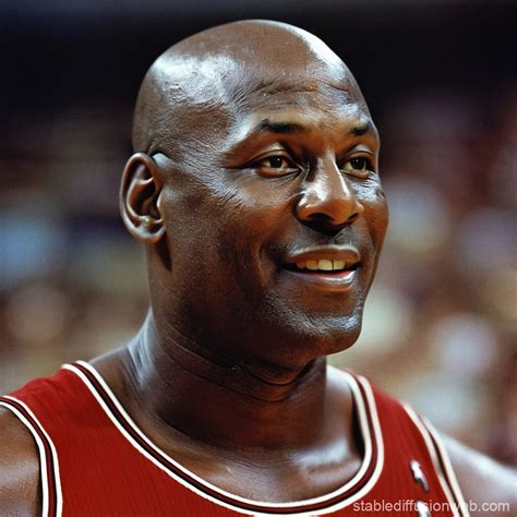 Michael Jordan Portrait | Stable Diffusion Online