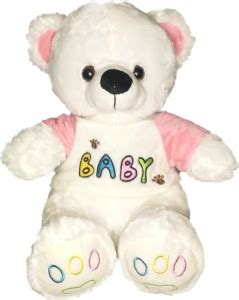 CURSOR Designs Baby Soft Teddy Pink - 12 inch - Baby Soft Teddy Pink ...