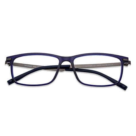 Buy Blue Gunmetal Blue Full Rim Rectangle Lenskart Air Online Air ...