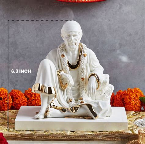 Buy Sai Baba Murti Online in India | Sai Baba Statue For Home & Car