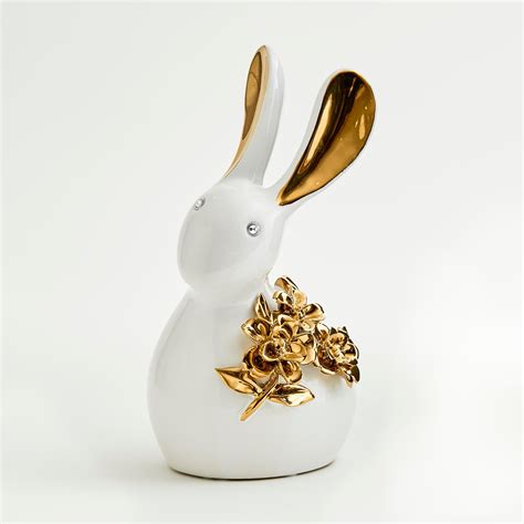 Buy Carols Ceramic Rabbit Table Accent from Home Centre at just INR 1699.0