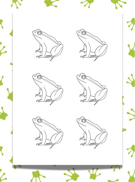 Image result for Frog Patterns Printable